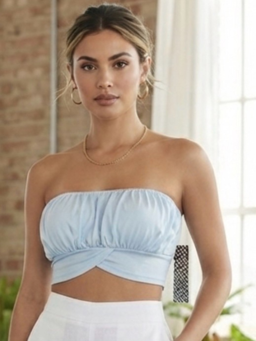 Almost Famous Strapless Top